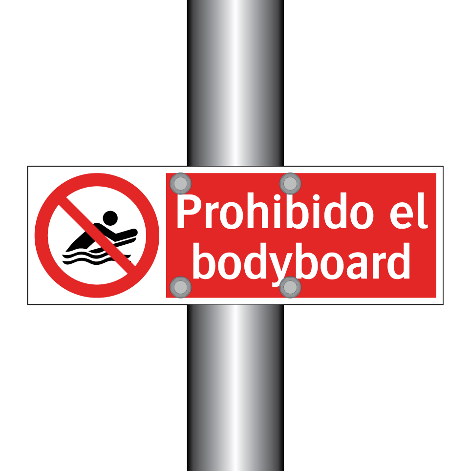 Prohibido el bodyboard