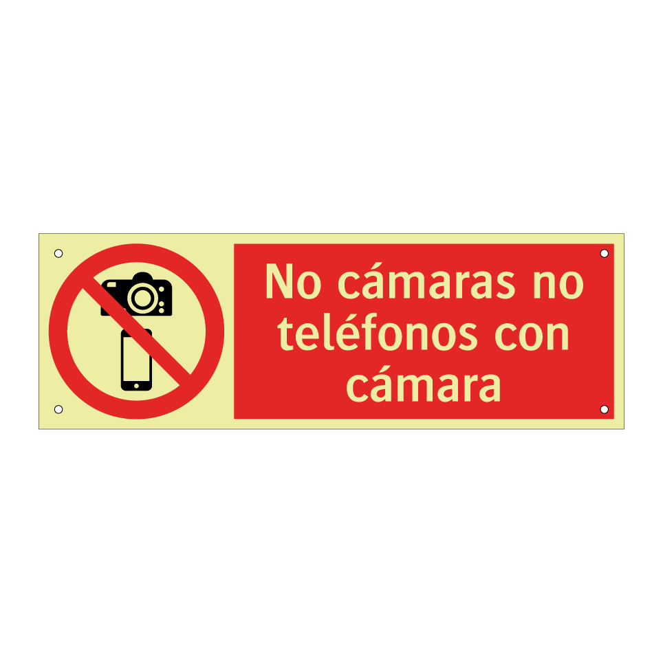 No cámaras no teléfonos con cámara