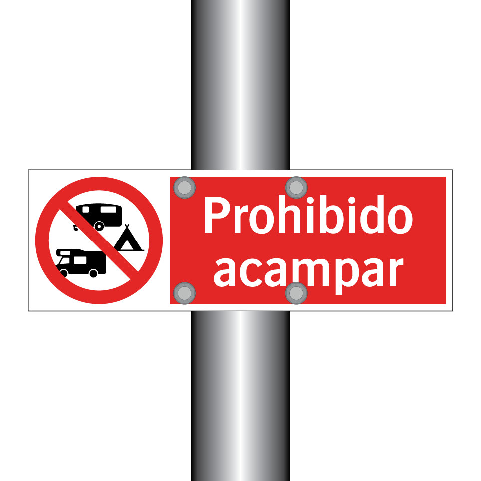 Prohibido acampar