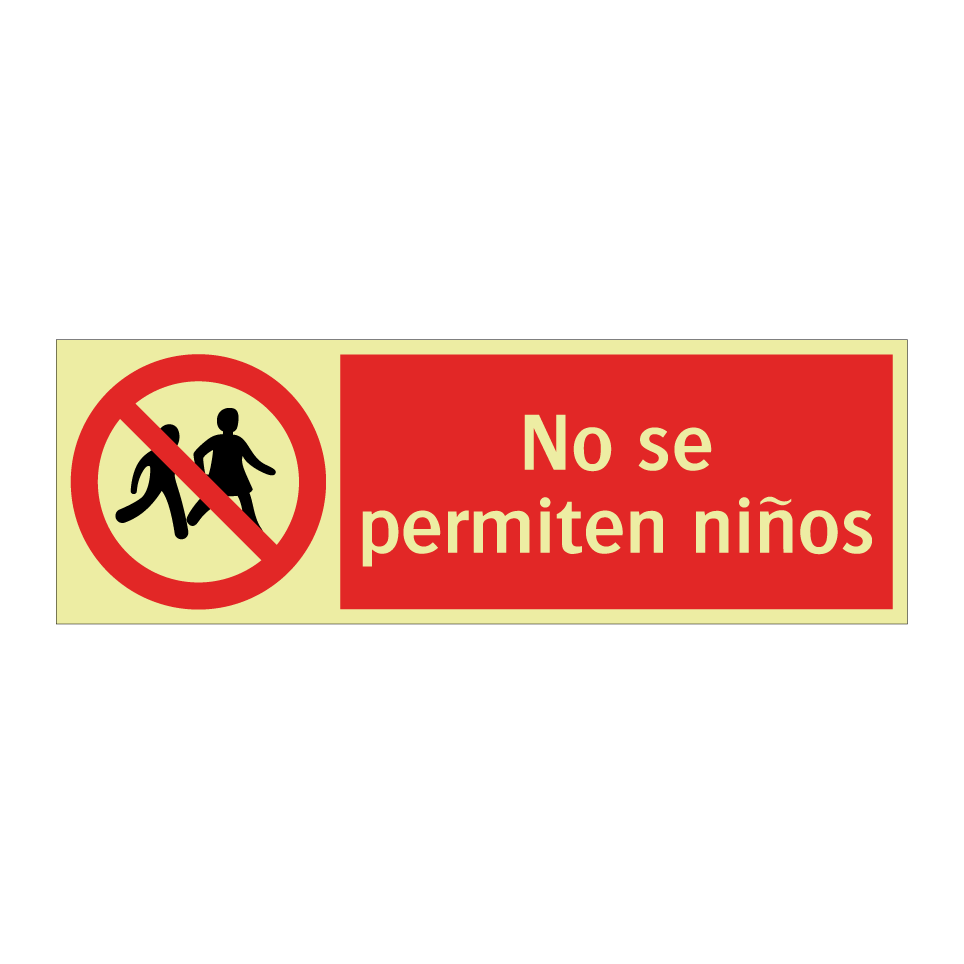 No se permiten niños
