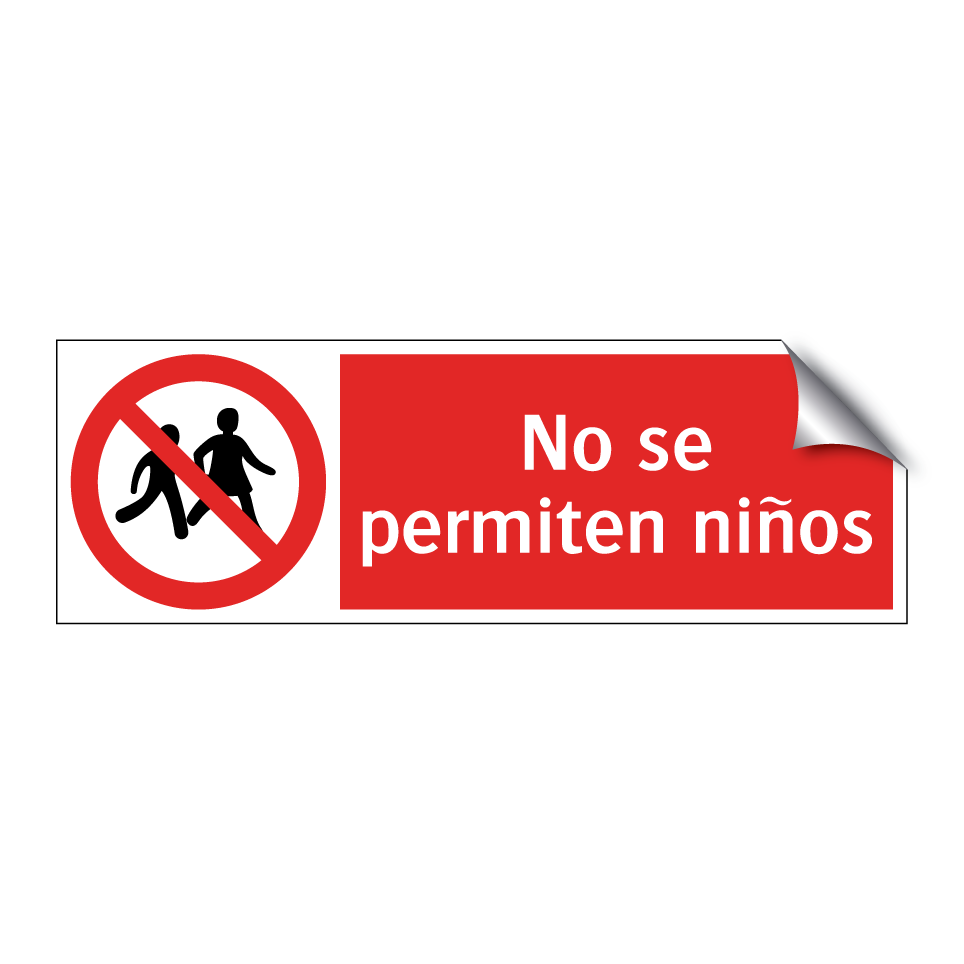 No se permiten niños