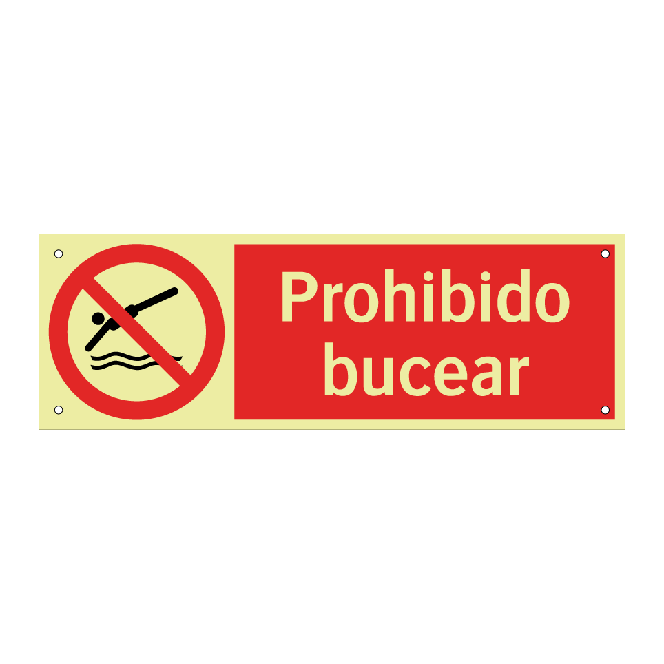 Prohibido bucear