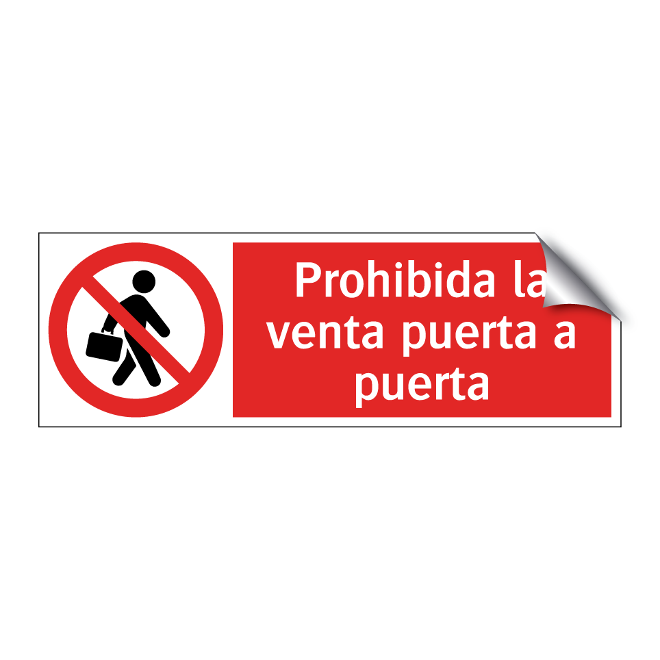Prohibida la venta puerta a puerta