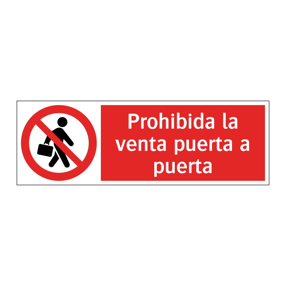Prohibida la venta puerta a puerta