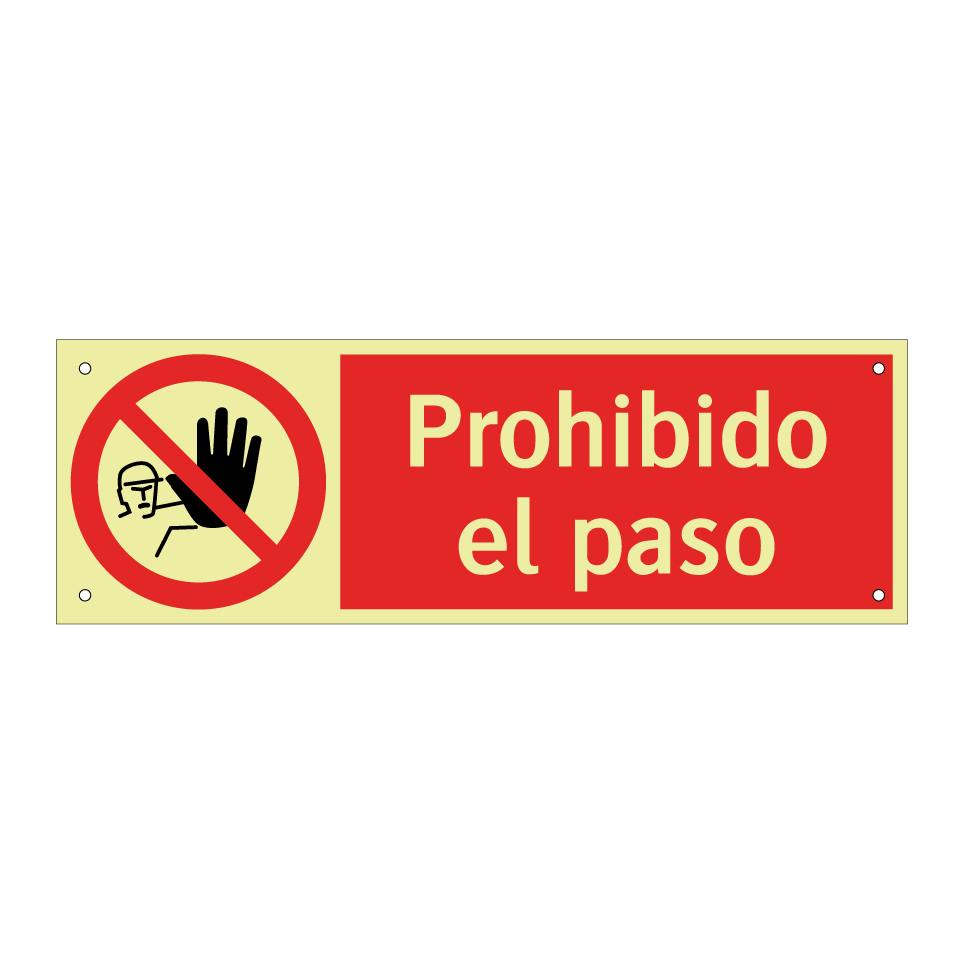 Prohibido el paso