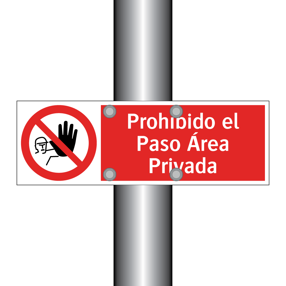 Prohibido el Paso Área Privada