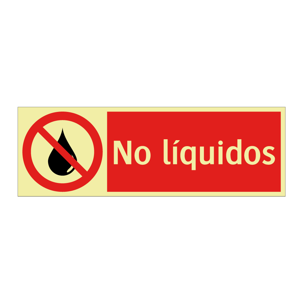 No líquidos