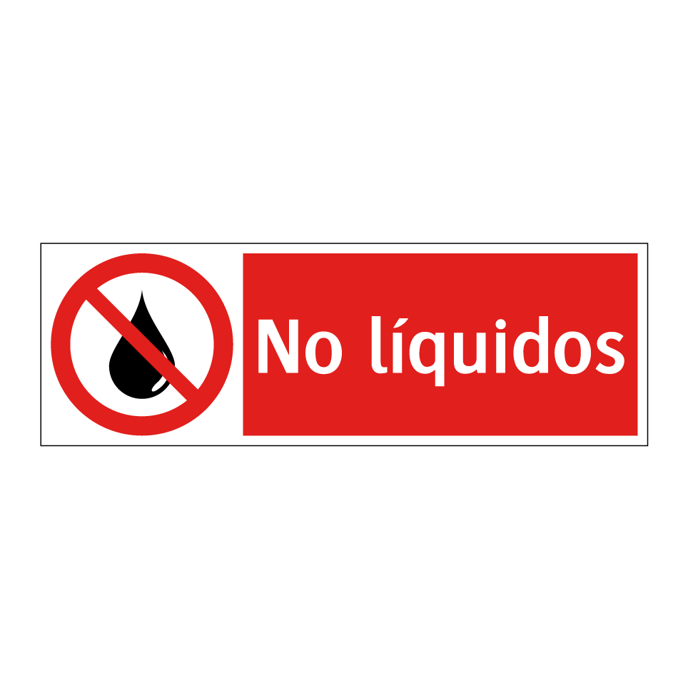 No líquidos