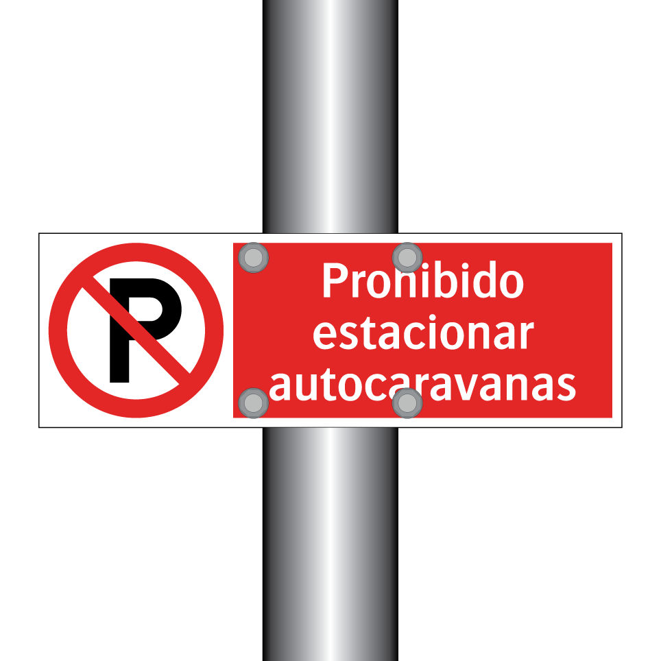 Prohibido estacionar autocaravanas