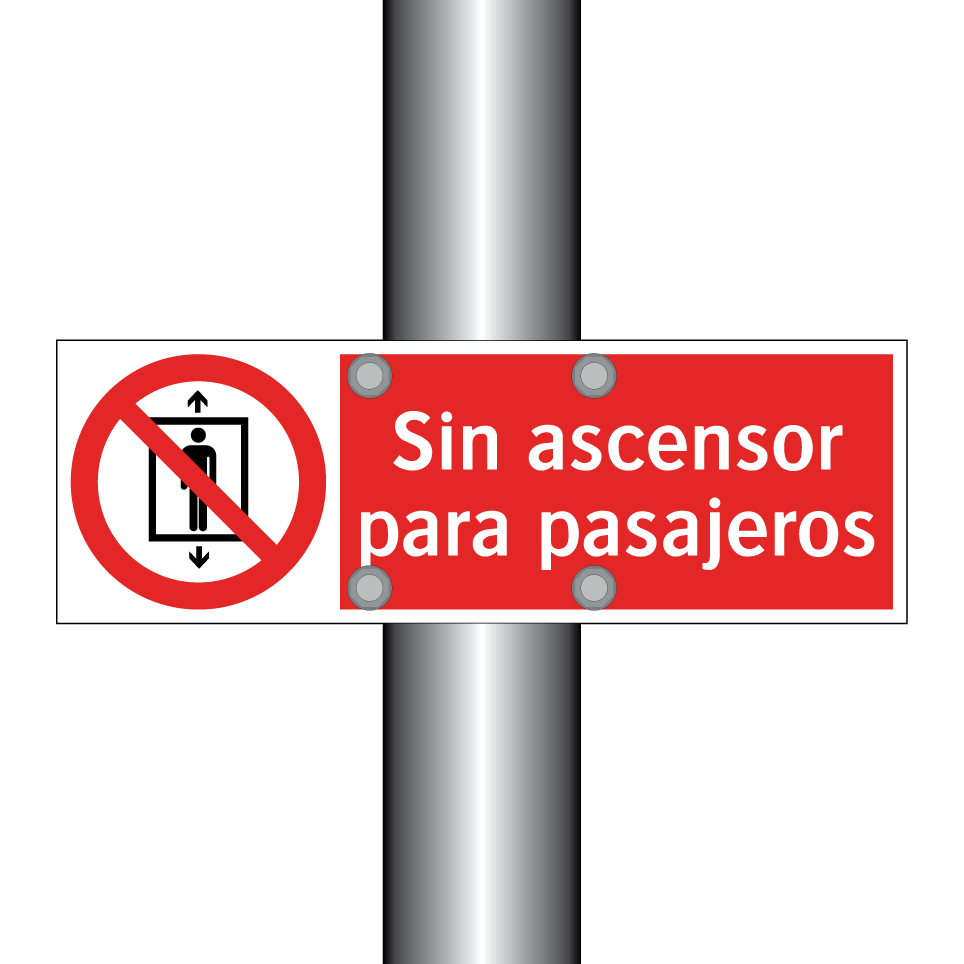 Sin ascensor para pasajeros