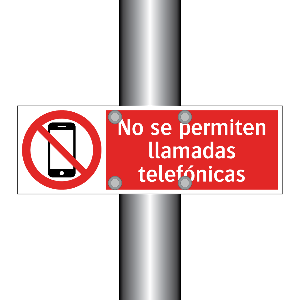 No se permiten llamadas telefónicas