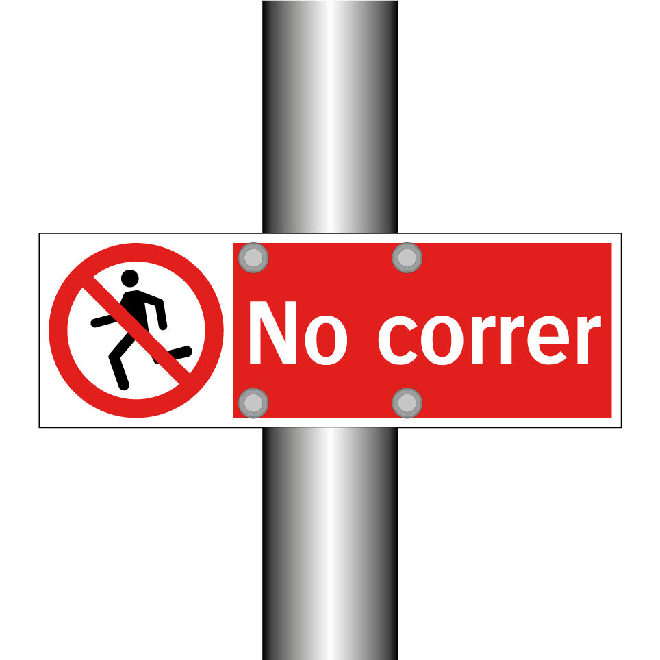 No correr