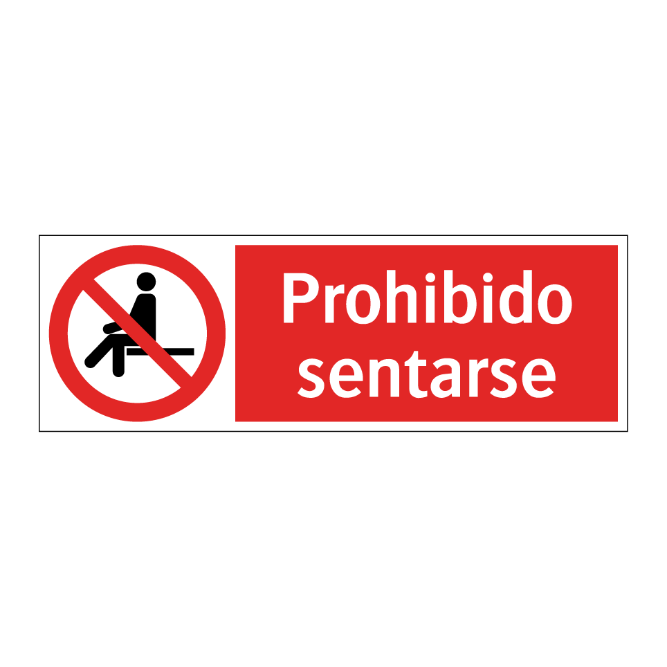 Prohibido sentarse