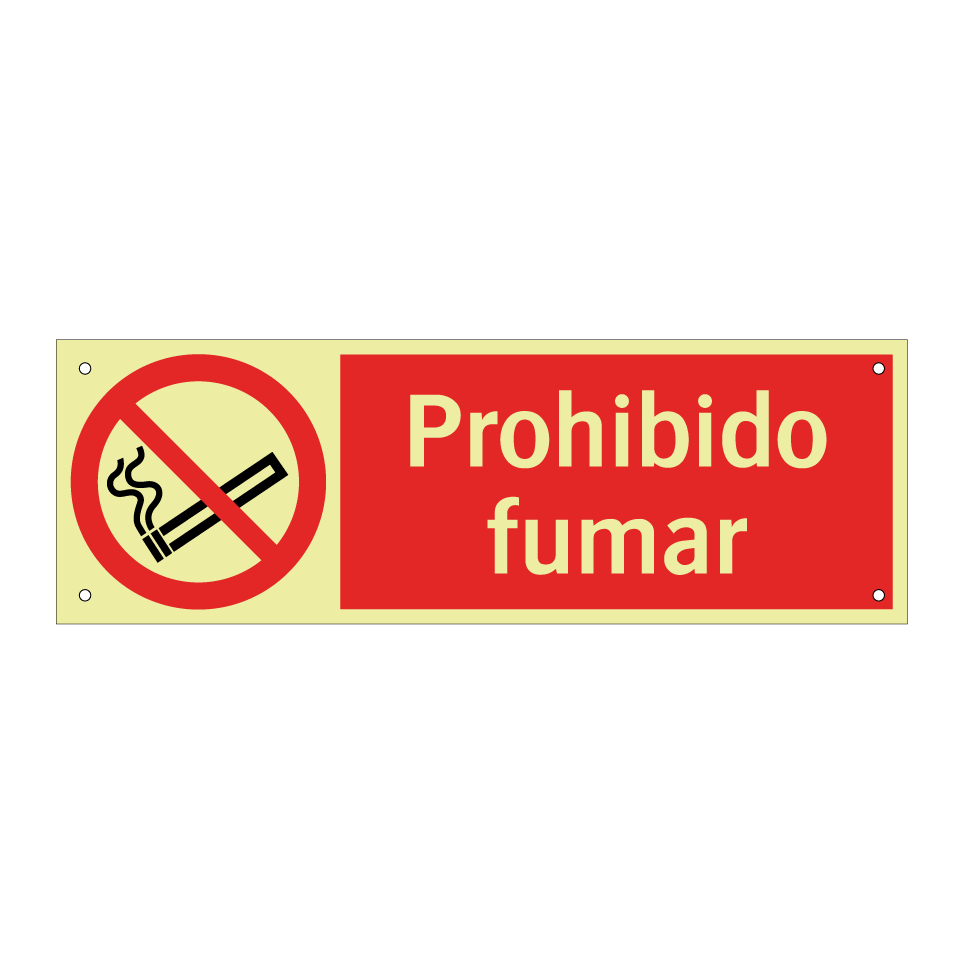 Prohibido fumar