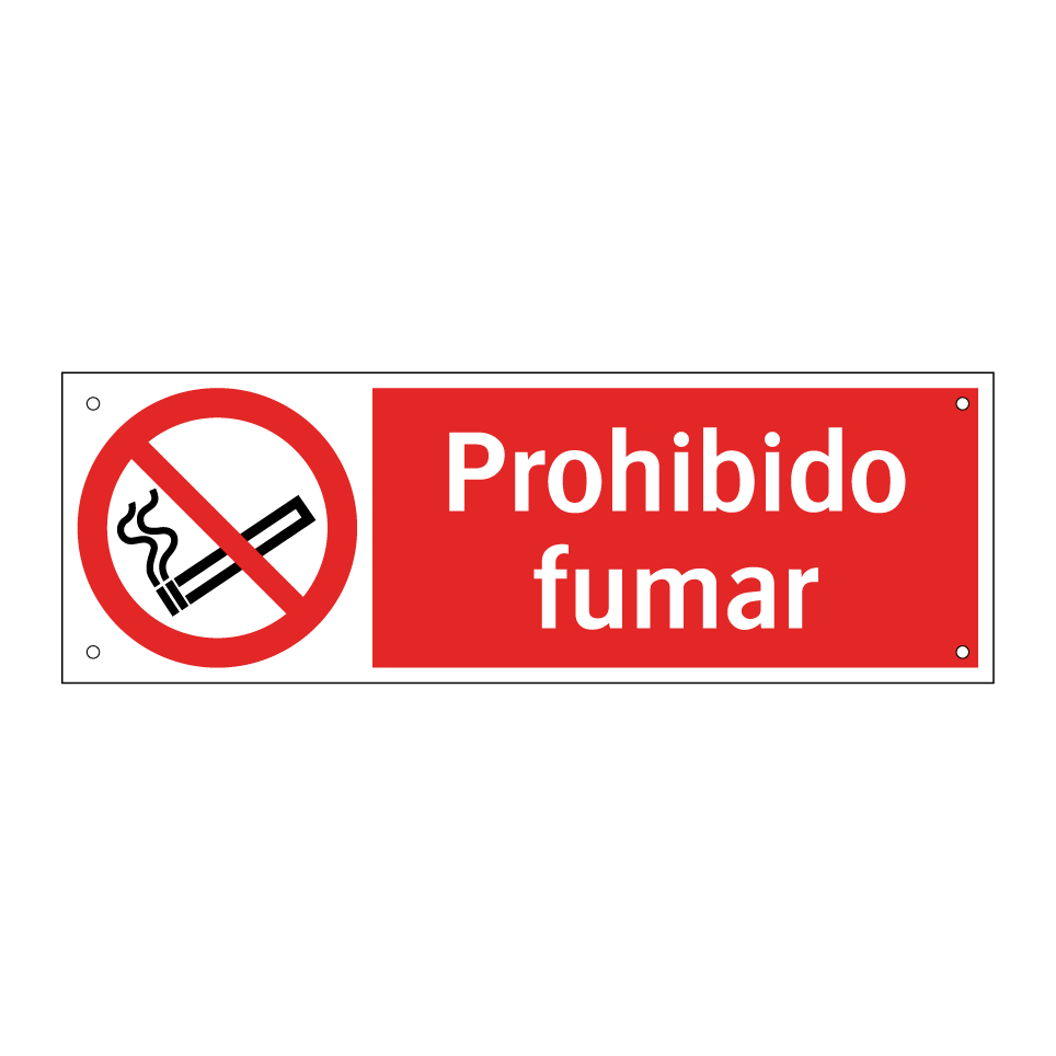 Prohibido fumar