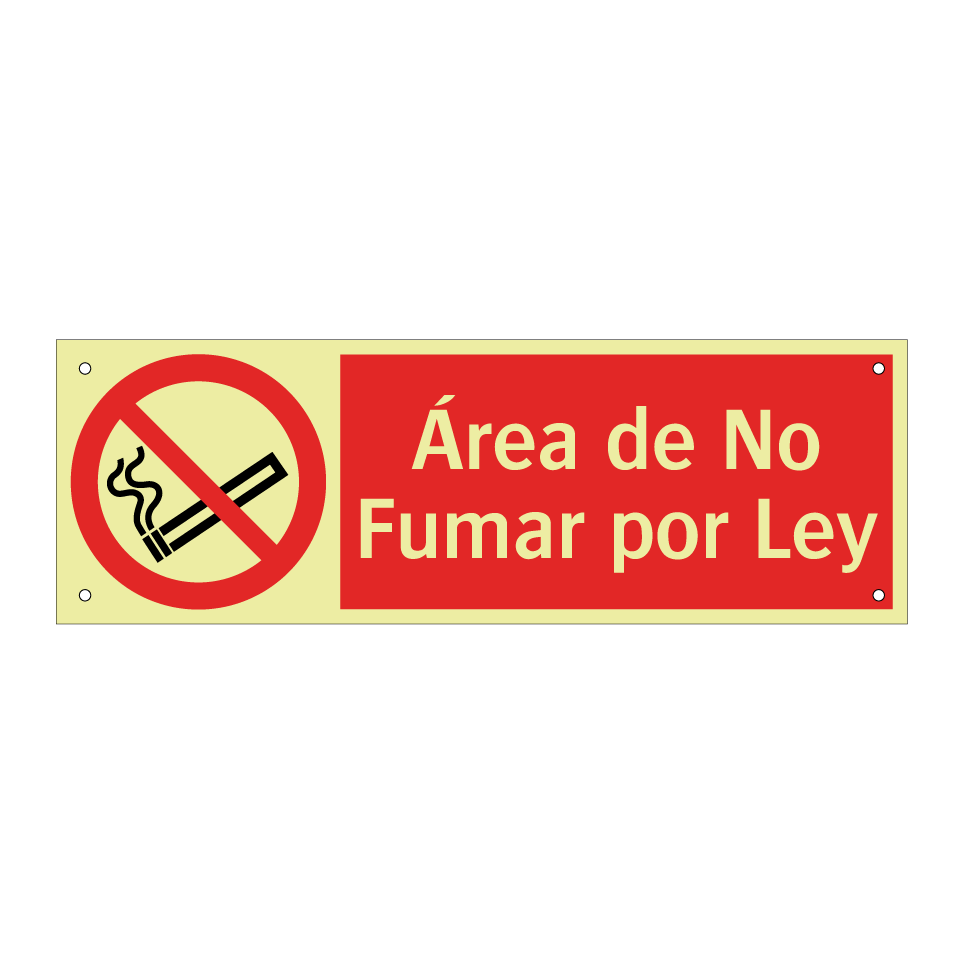 Área de No Fumar por Ley