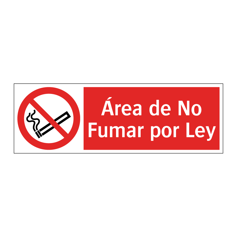 Área de No Fumar por Ley