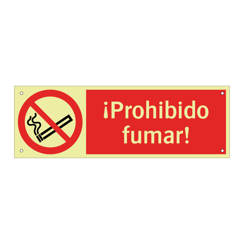 ¡Prohibido fumar!