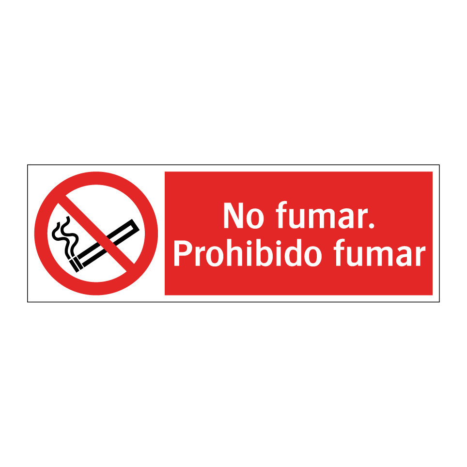 No fumar. Prohibido fumar