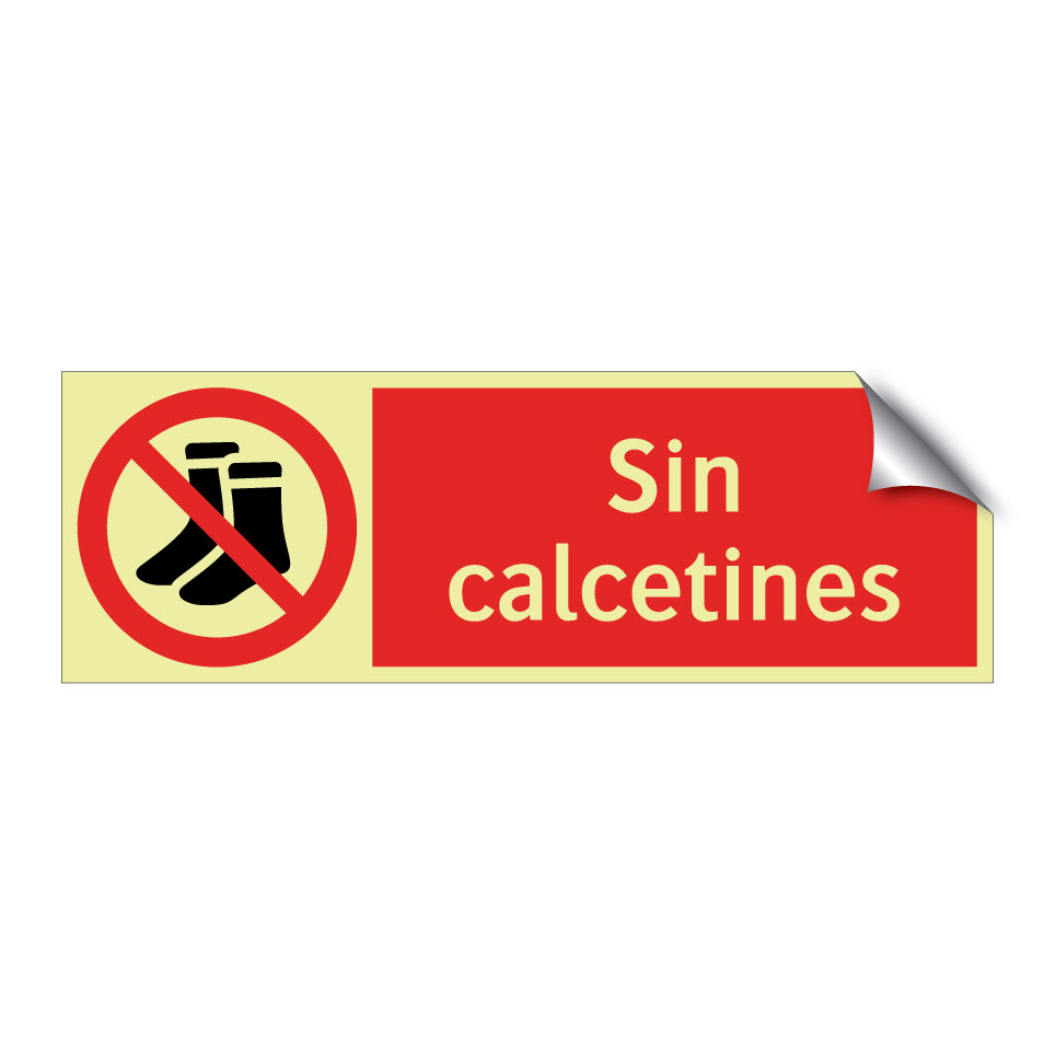 Sin calcetines