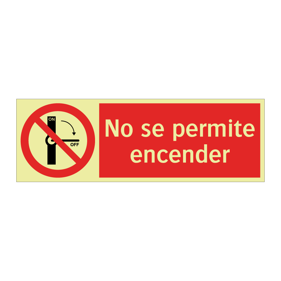 No se permite encender