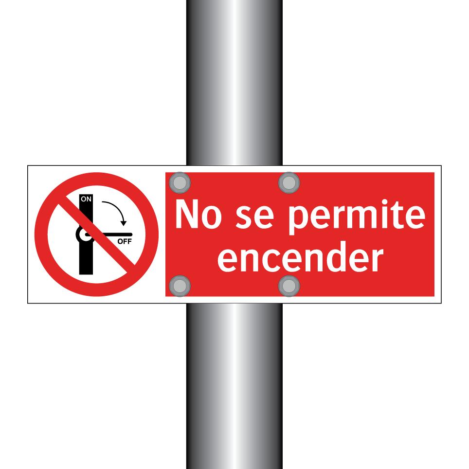 No se permite encender