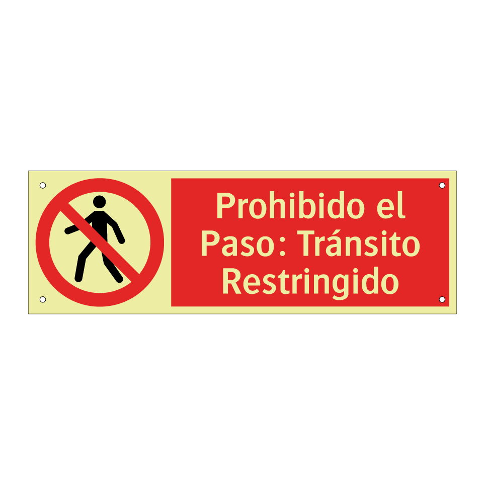 Prohibido el Paso: Tránsito Restringido