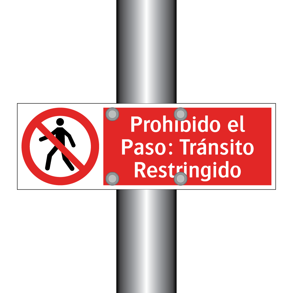 Prohibido el Paso: Tránsito Restringido