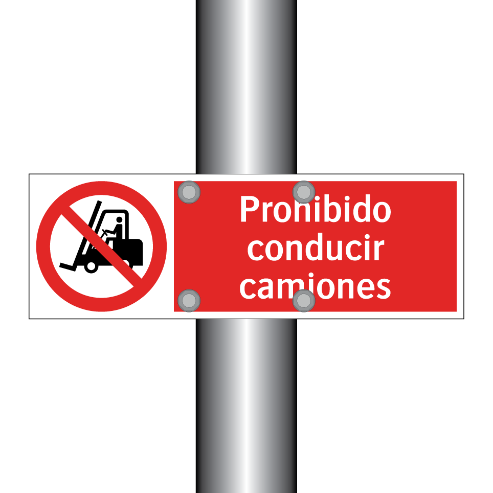Prohibido conducir camiones