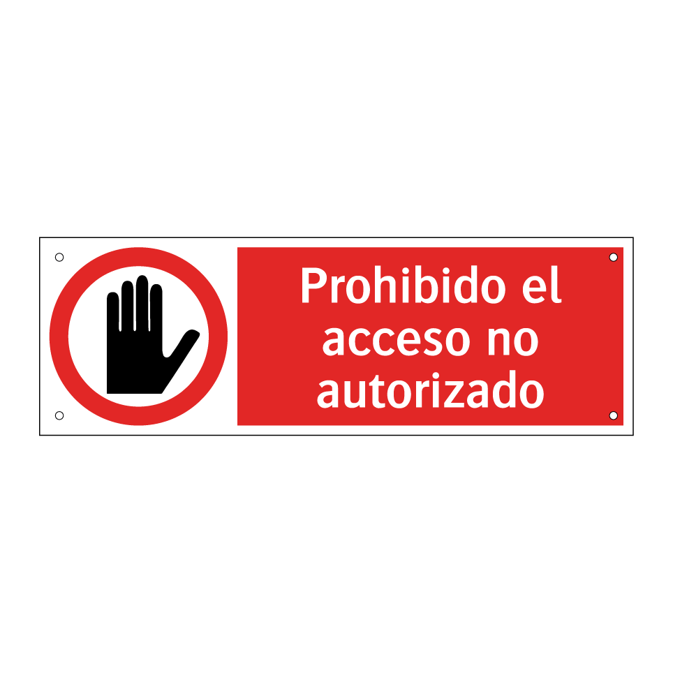 Prohibido el acceso no autorizado
