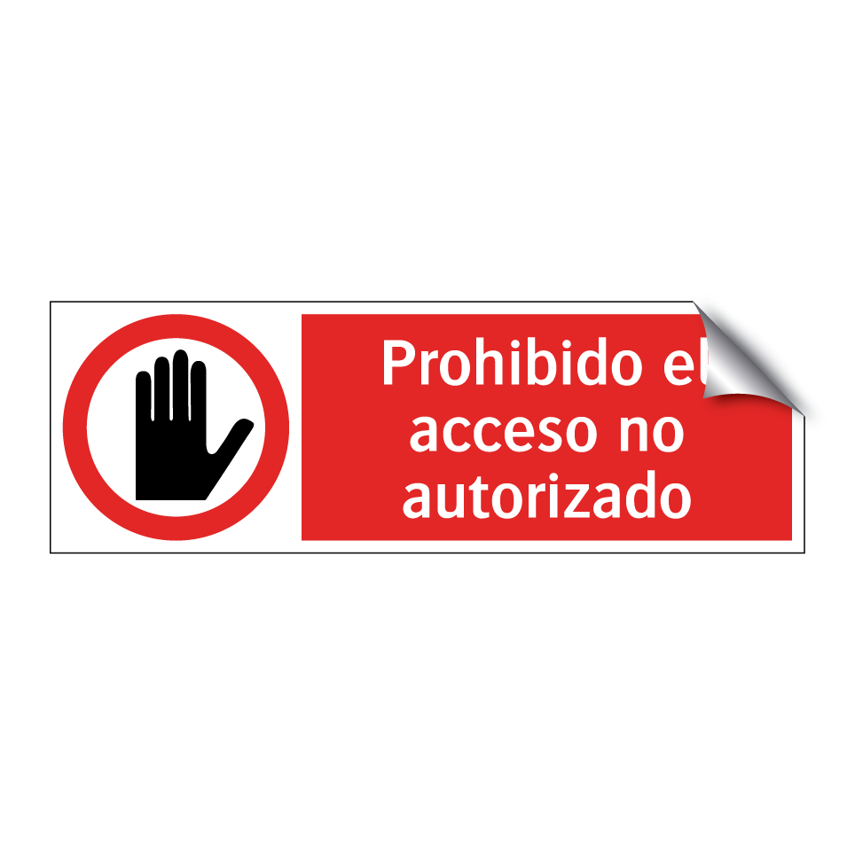 Prohibido el acceso no autorizado