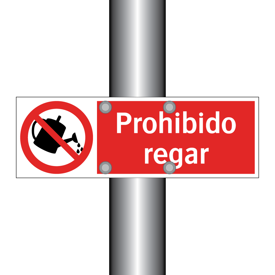 Prohibido regar