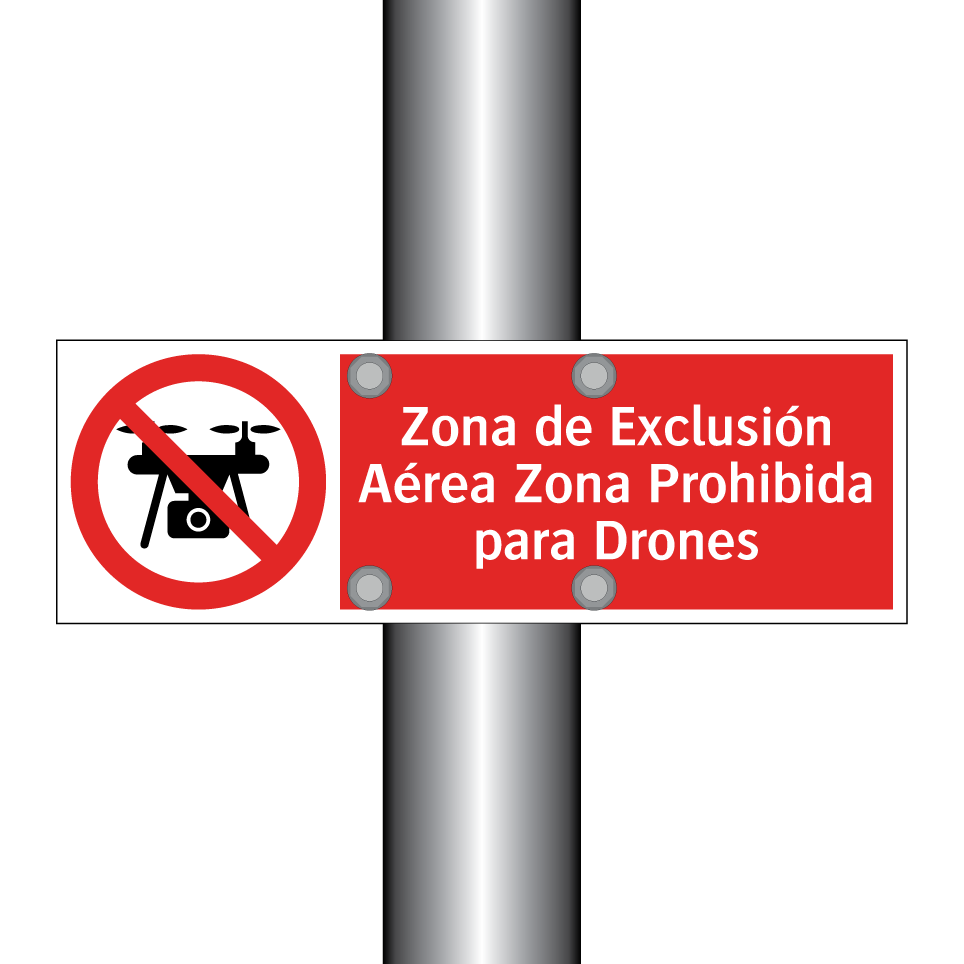 Zona de Exclusión Aérea Zona Prohibida para Drones