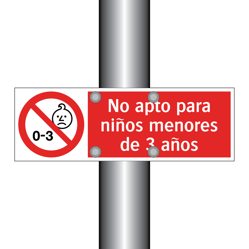 No apto para niños menores de 3 años