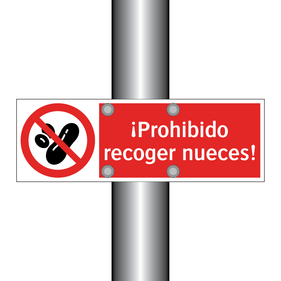 ¡Prohibido recoger nueces!