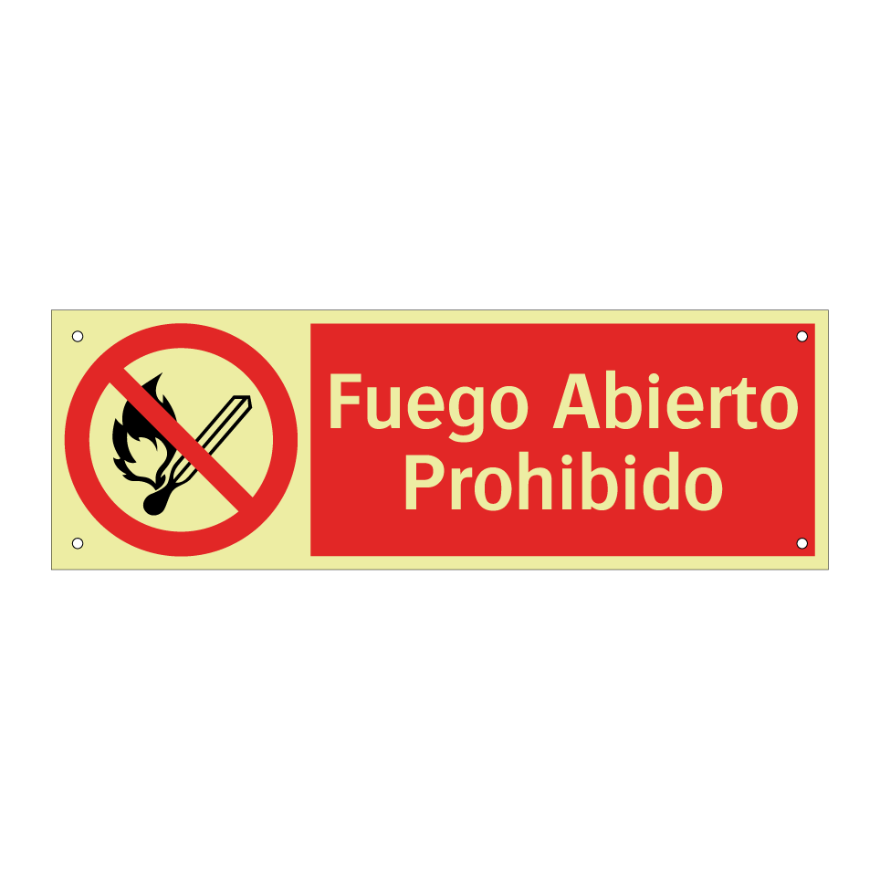 Fuego Abierto Prohibido