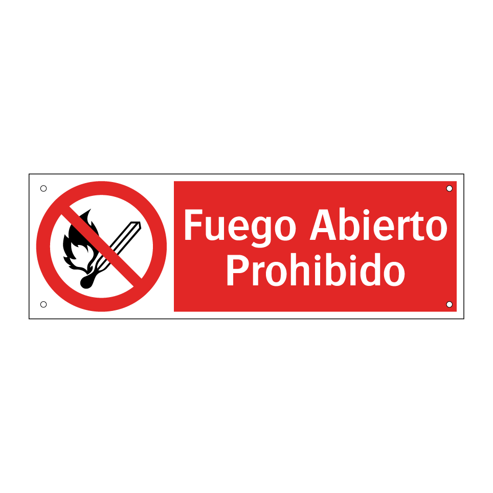 Fuego Abierto Prohibido