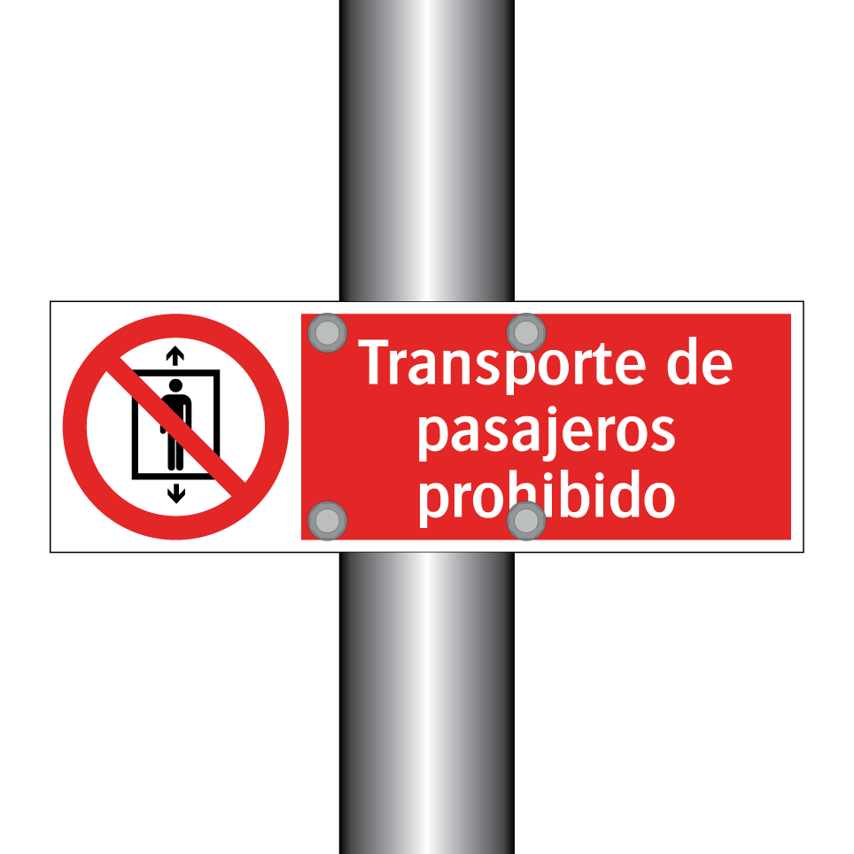Transporte de pasajeros prohibido