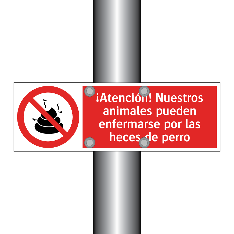 ¡Atención! Nuestros animales pueden enfermarse por las heces de perro