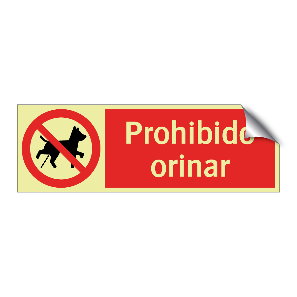 Prohibido orinar