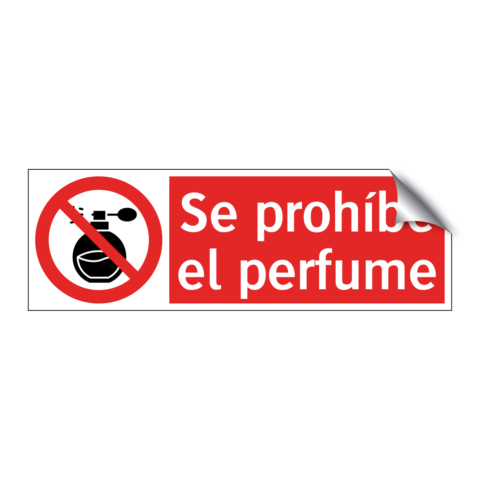 Se prohíbe el perfume