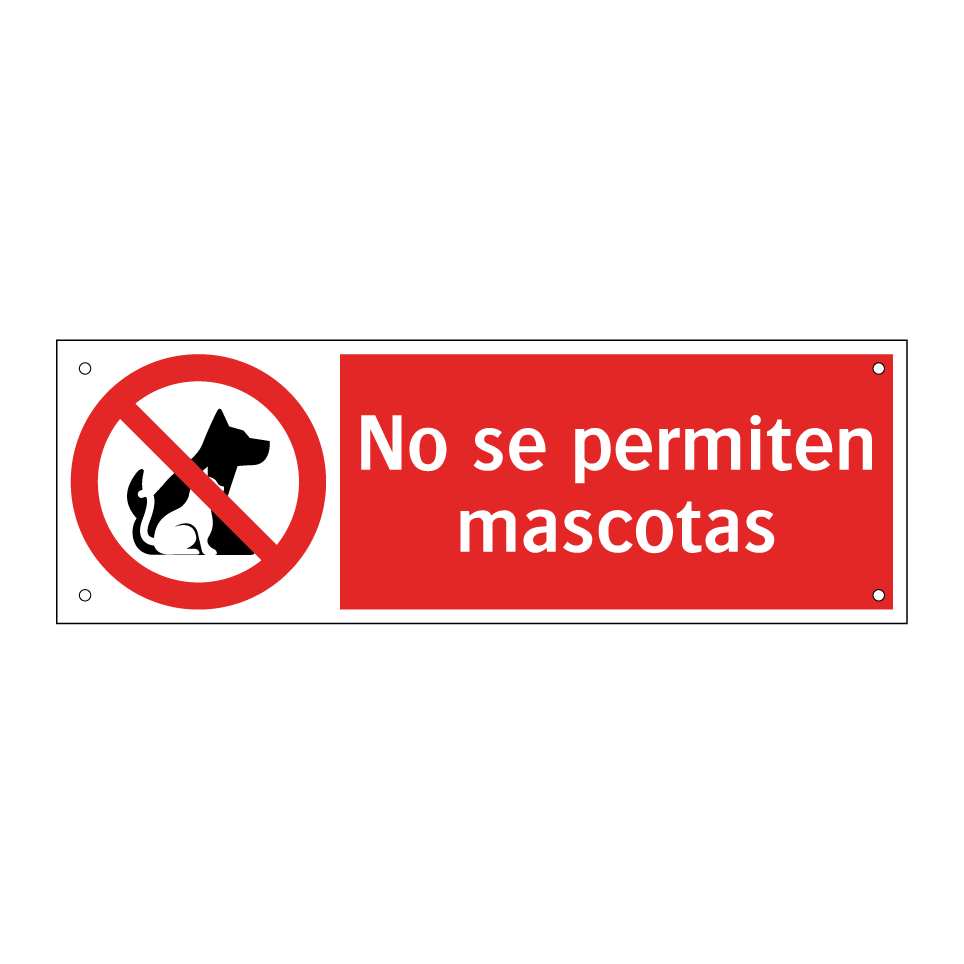 No se permiten mascotas