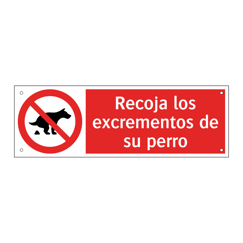 Recoja los excrementos de su perro