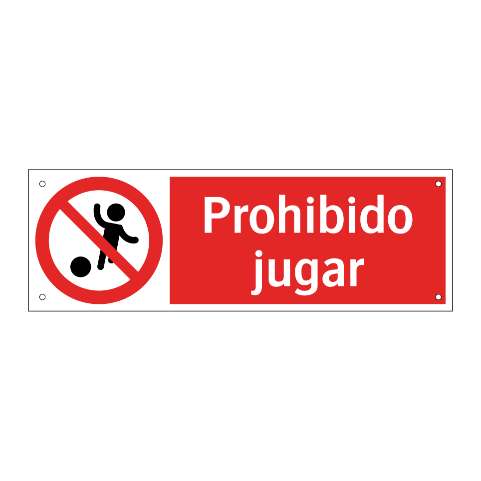 Prohibido jugar