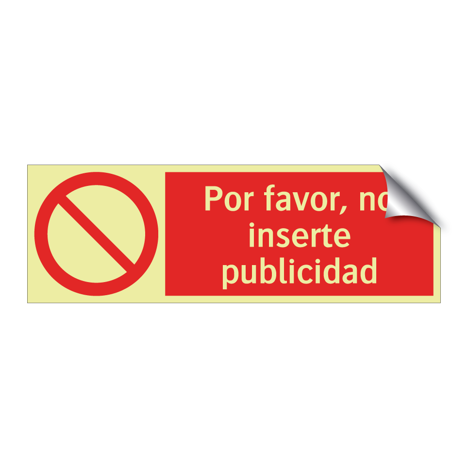 Por favor, no inserte publicidad