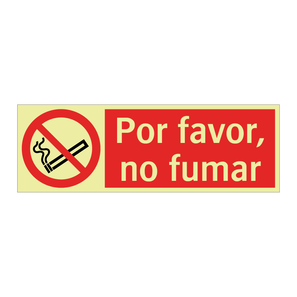 Por favor, no fumar