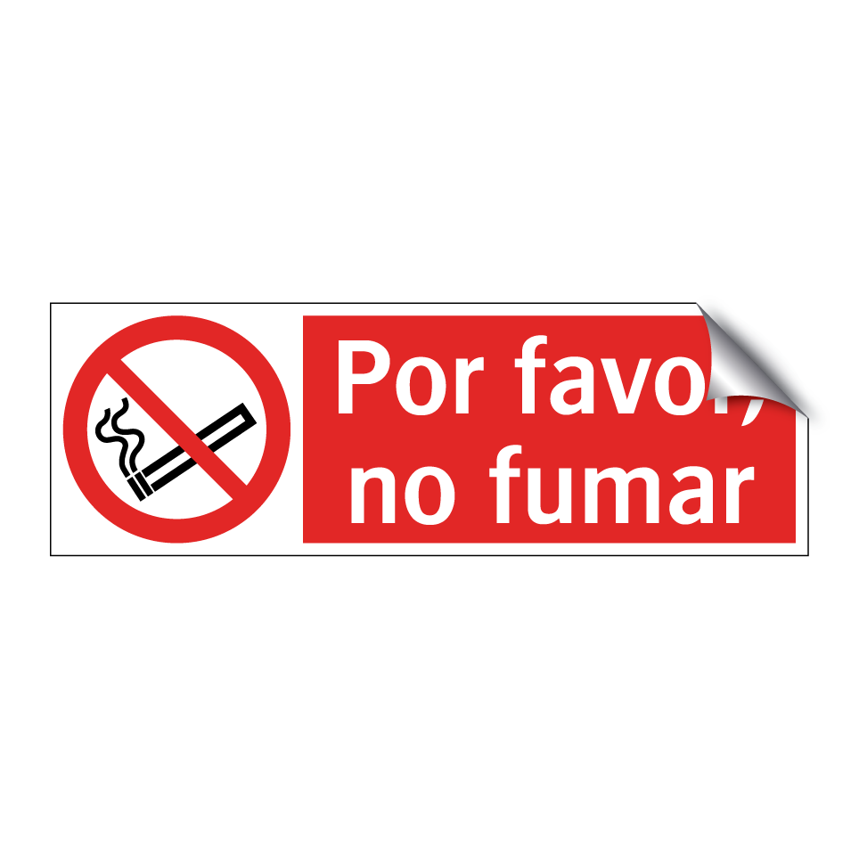 Por favor, no fumar