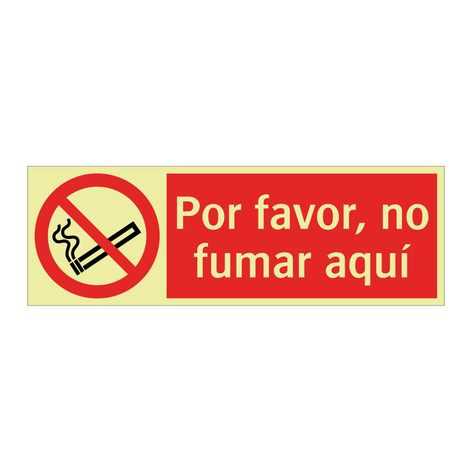 Por favor, no fumar aquí