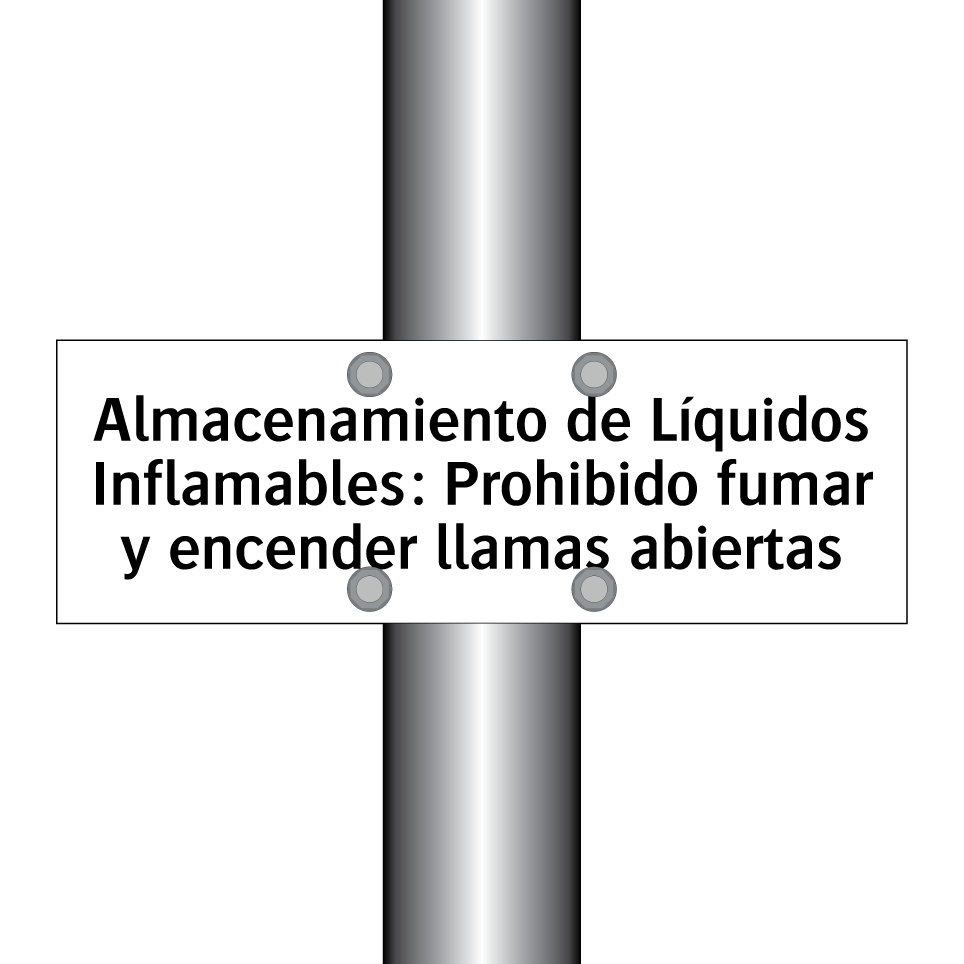Almacenamiento de Líquidos Inflamables: Prohibido fumar y encender llamas abiertas