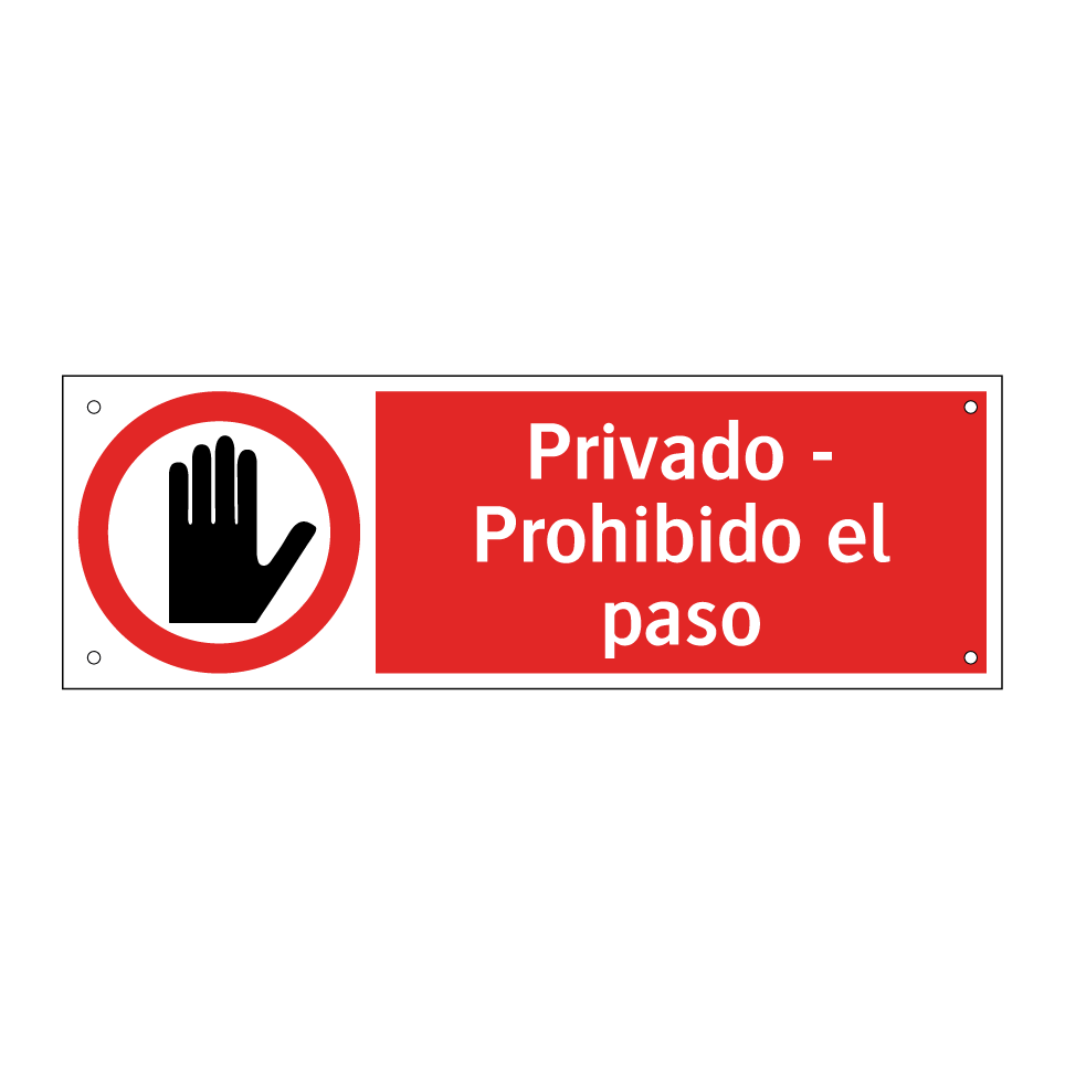 Privado - Prohibido el paso